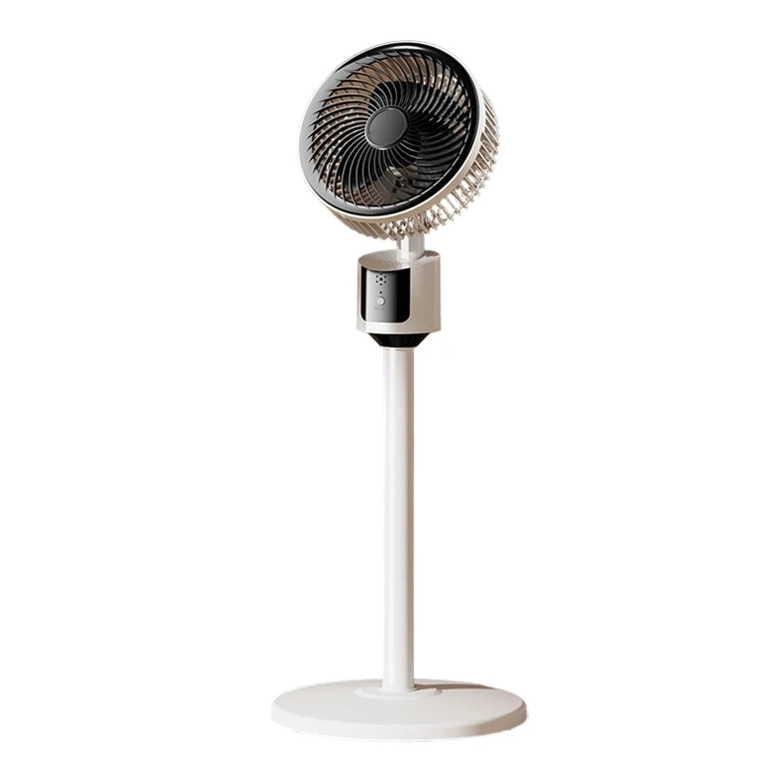Modern Circulating Floor Fan 3-Speed Quiet Adjustable Multi-angle
