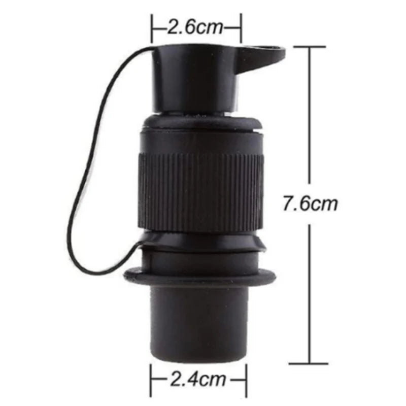 3-Pin Trailer Socket Connector 12V – DIN Round Plug for Caravan