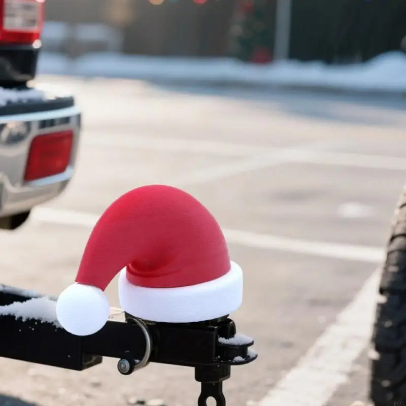 DIY Holiday Car Trailer Cap Decoration Plastic Christmas Hat Festival