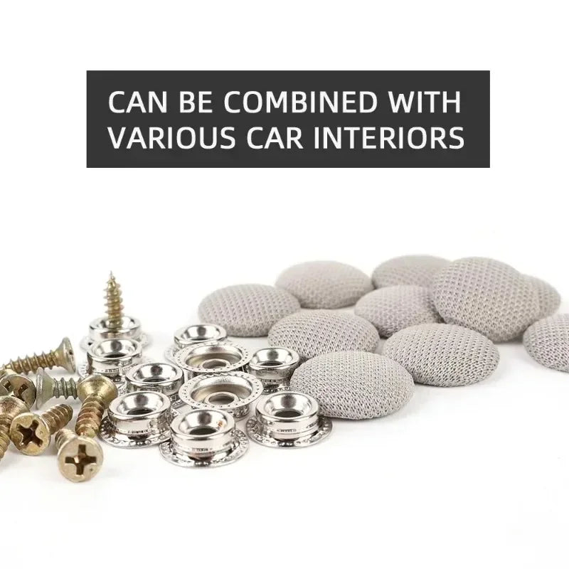 Car Headliner Roof Fixing Snap Rivets Buckles – 10-Pack