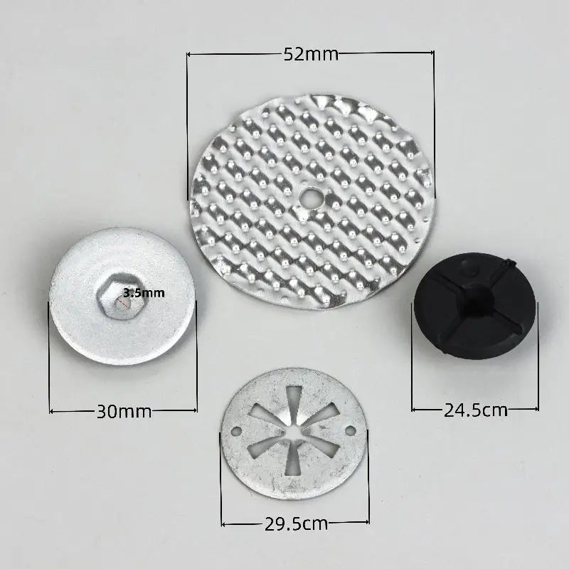 Heat Shield Repair Plate & Washer Set for Cars – 10/15 Pcs