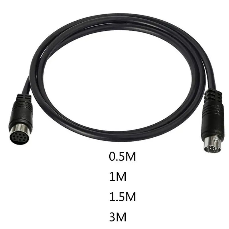 652F 3 1 5 0 5m S-video Cable Mini Din 10Pin Male Female Extension Zpaxo
