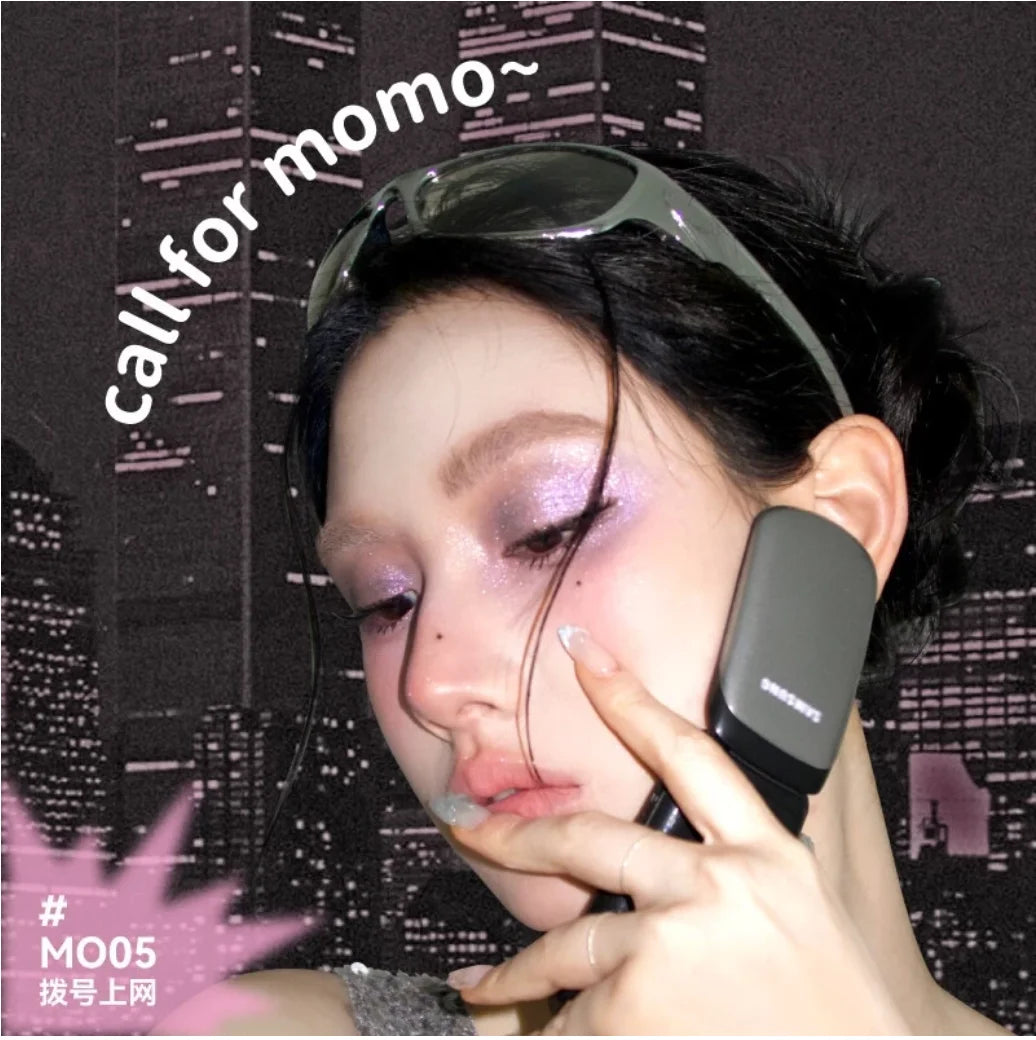 LEEMEMBER Eye Shadow MOMO Dream Core Series Monochrome Eyeshadow Pearlescent Fine Makeup Cosmetics Zpaxo