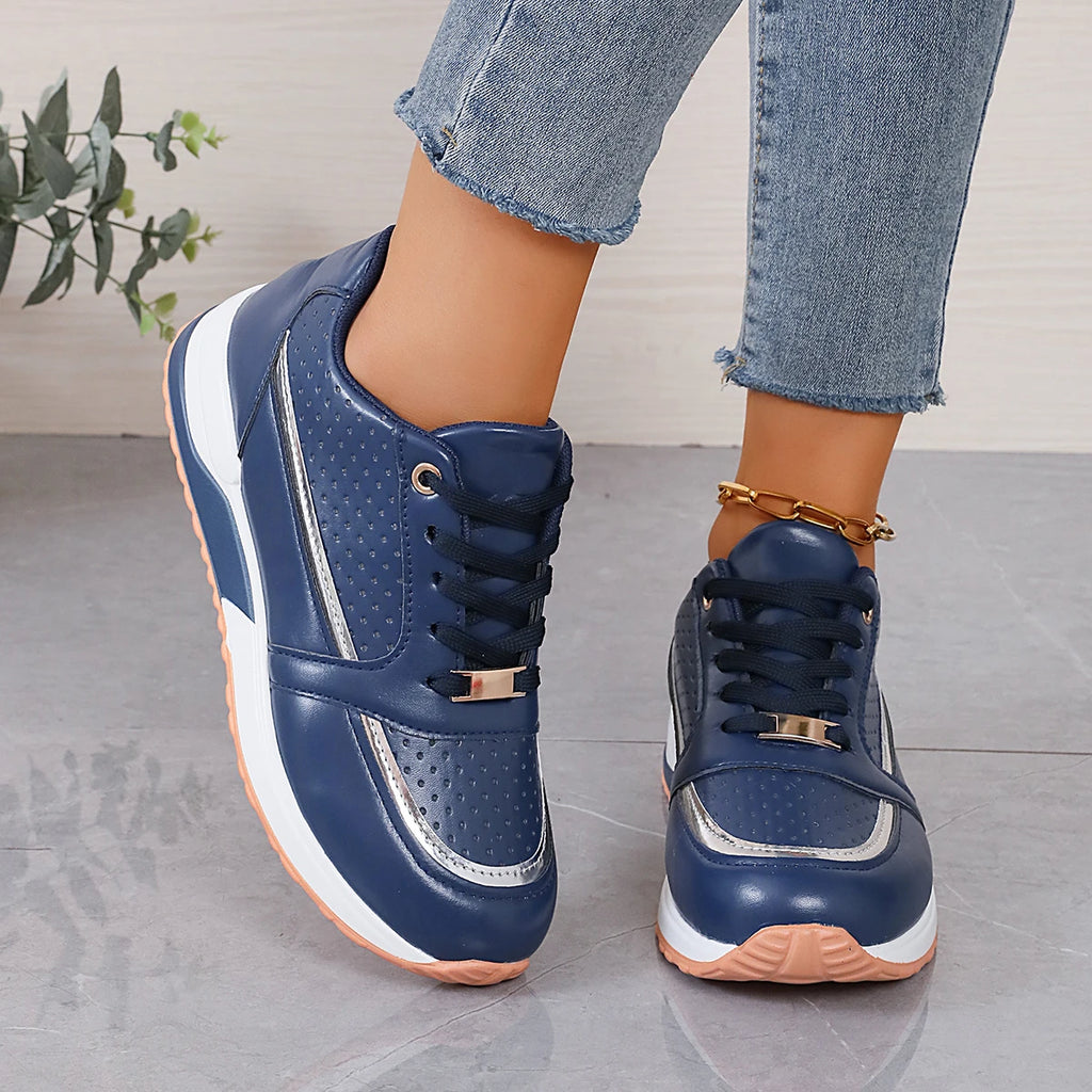 Women Sneakers 2025 New Outdoor Comfortable Shoes for Women Round Head Designer Loafers Lightweight Casual Sneakers for Women Zpaxo