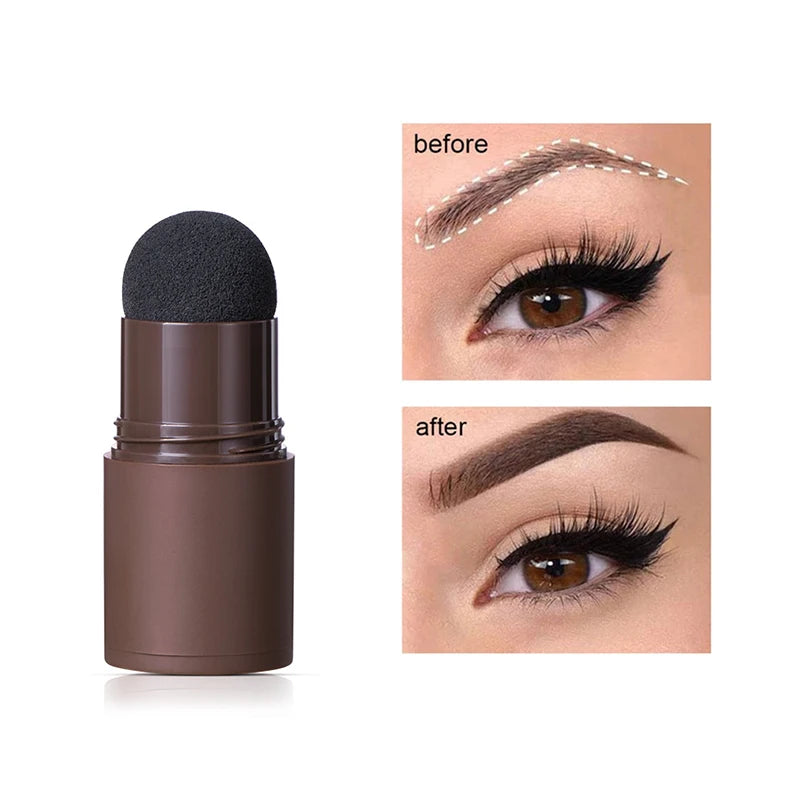 Eyebrow Powder Seal Easy Waterproof Sweat Proof Multiple Shape Zpaxo