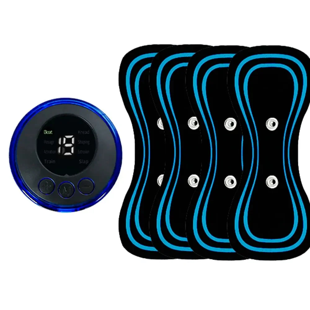 1 5 EMS Neck Electric Massager Cervical Patch 8 Modes 19 Levels
