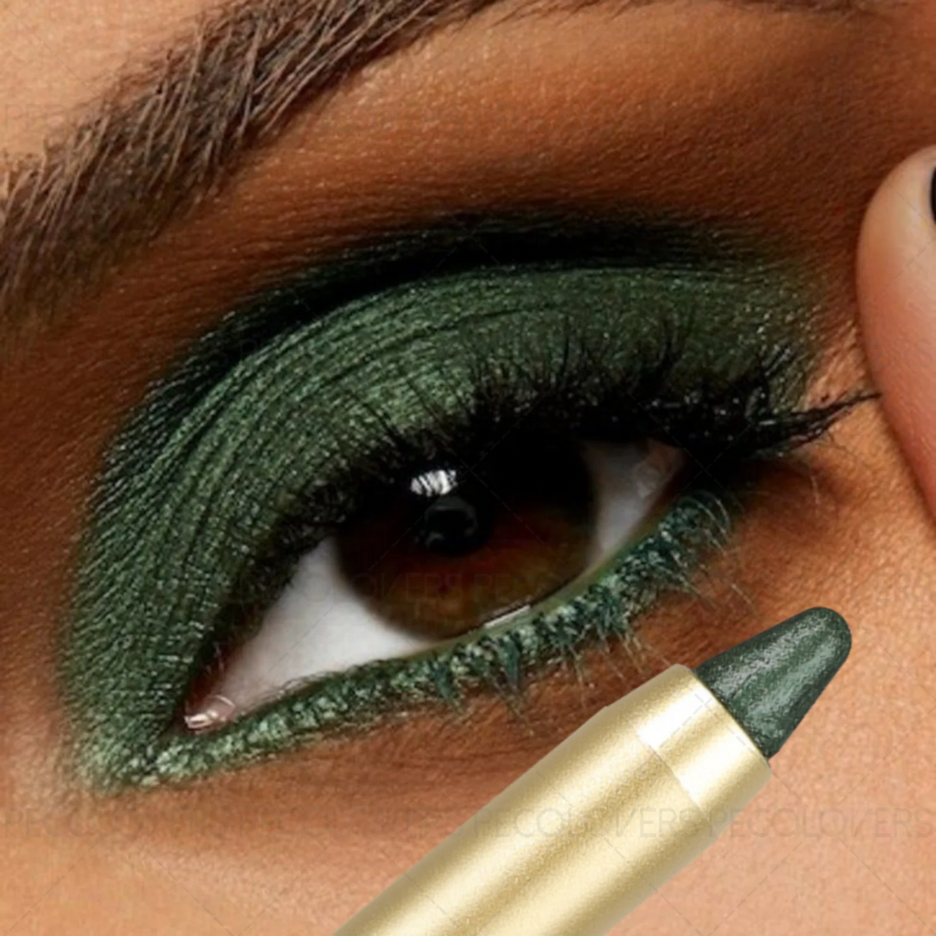1PC Pearl Shimmer 2-in-1 Eye Shadow Stick, Rotating Design, High Color Payoff, Metallic Nude Fluorescent Eye Shadow Stick Zpaxo