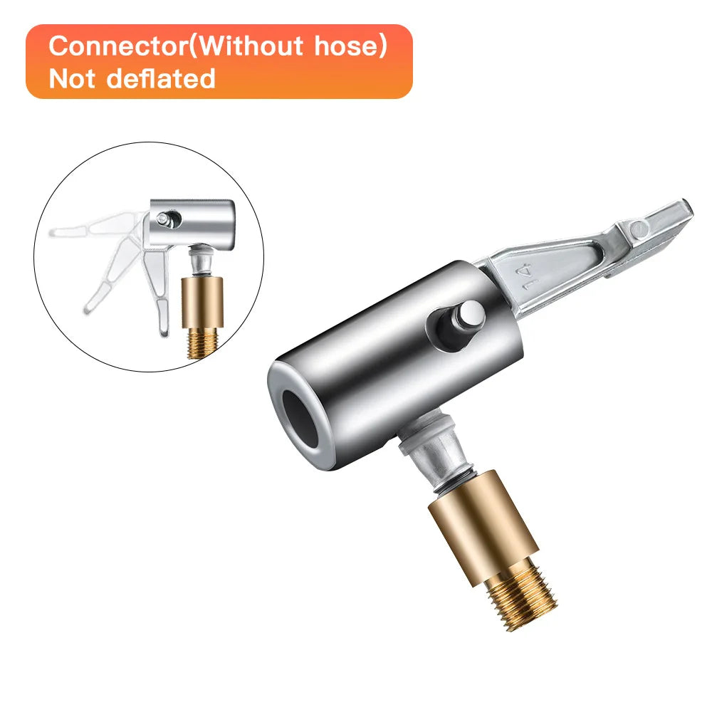 Car Tire Air Chuck Compressor Inflator Barb Connector Hose Repair