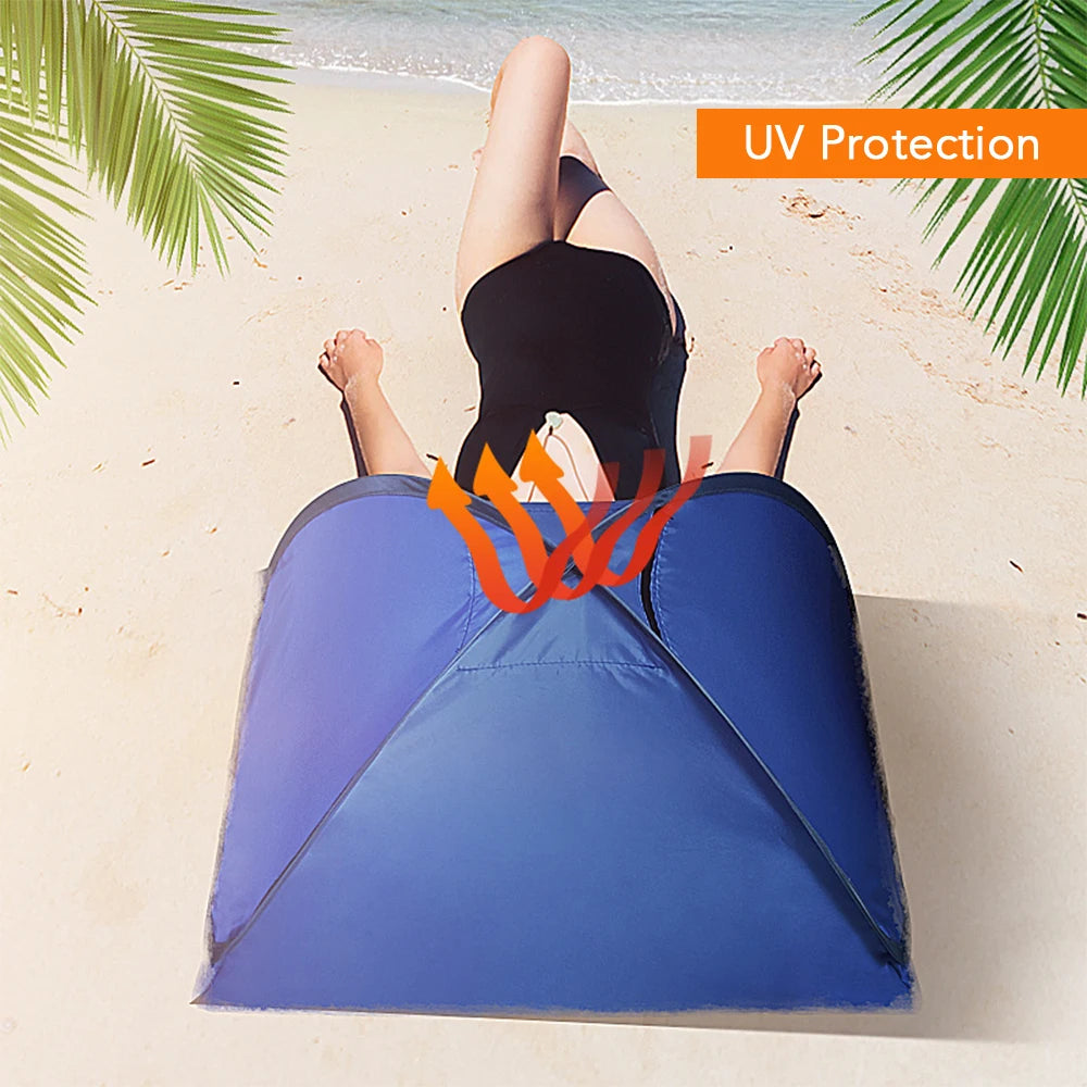 Pop-Up Beach Head Tent – Portable Sun Shade & Wind Shelter