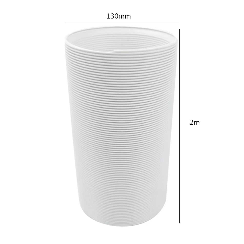 130 Duct Extension Pipe Telescopic Flexible Mobile 1 5M 2M Air Zpaxo 130mmX2M