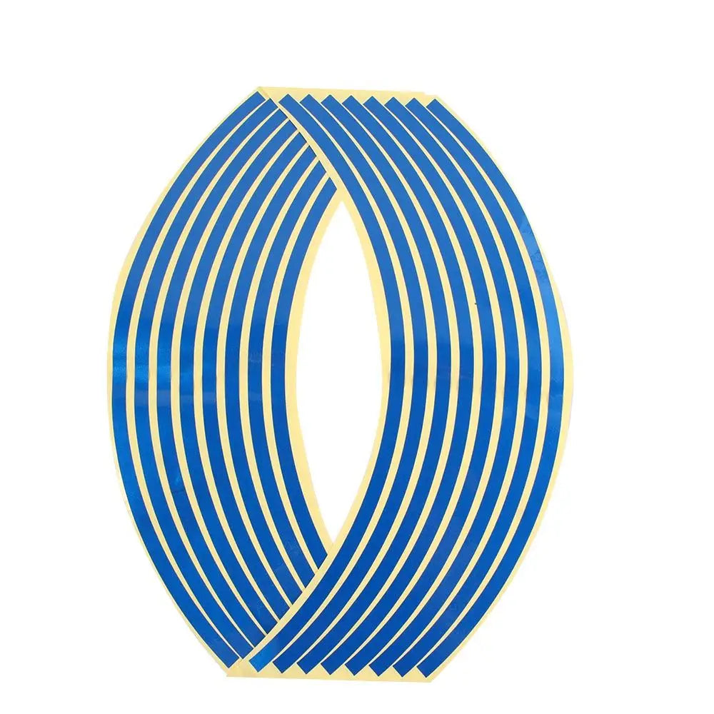 Stickers Reflective Stripes Motorcycle Stickers Wheel Rim Tape Motorcycles Wheel Sticker Rim Stripe Tape Reflective Sticker Zpaxo