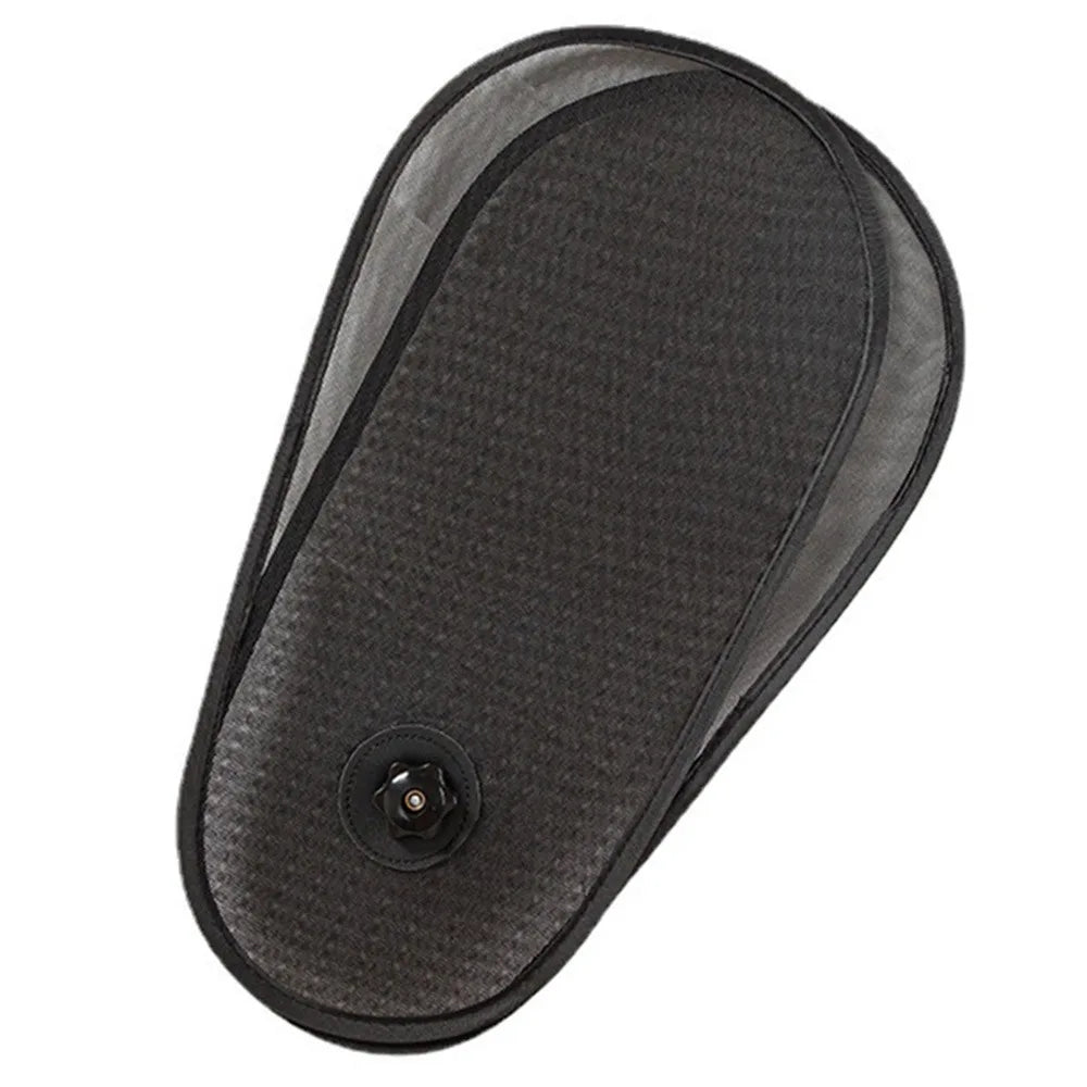 Rotatable Car Side Window Sunshade Non-Obstructive Design Suction Cup Type Black Sun Visor Folding UV Protection Zpaxo -