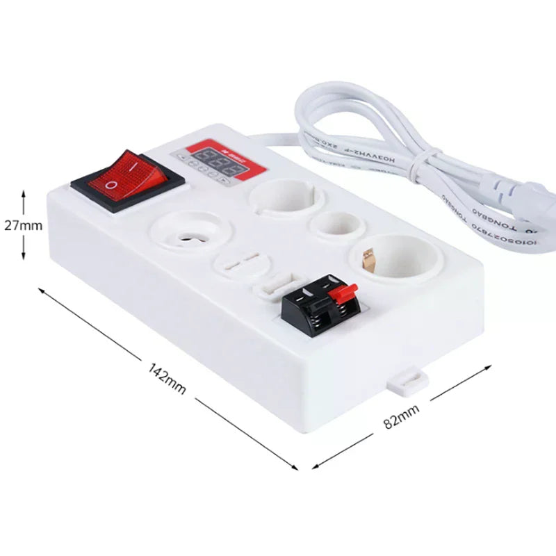 Led Tester E27 B22 E14 GU10 G4-G9 Light Bulb Multi-purpose Electric Zpaxo