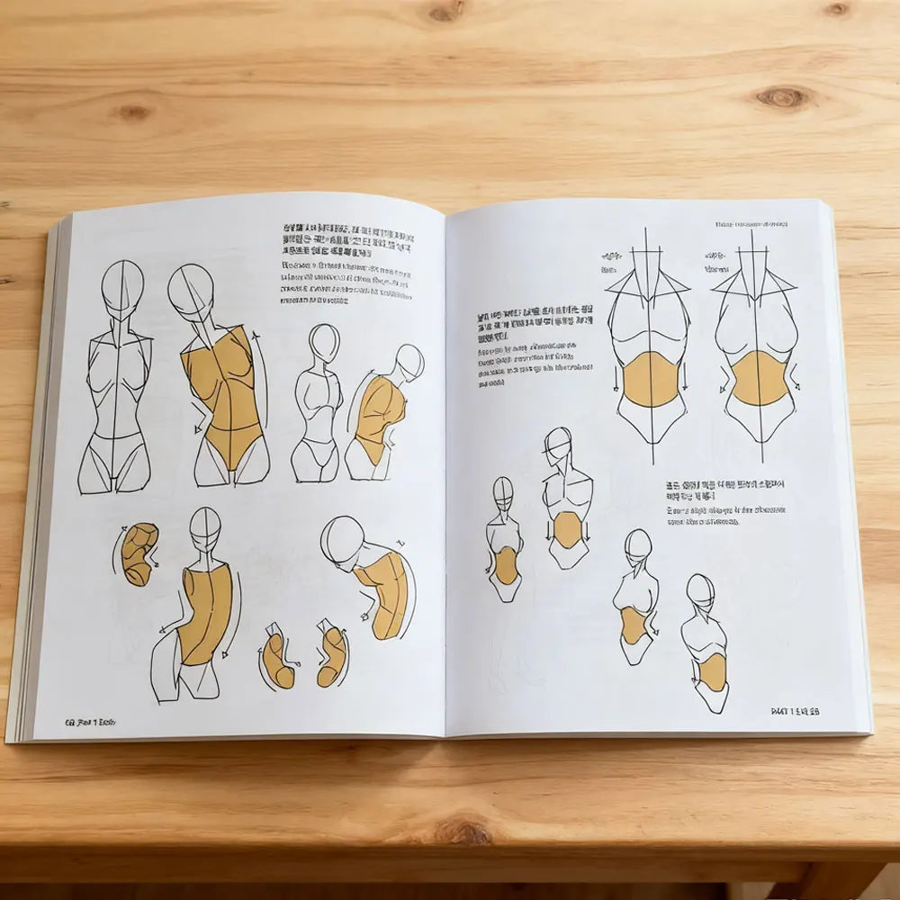 Bilingual English Korean POINT CHARACTER DRAWING TACO Painters