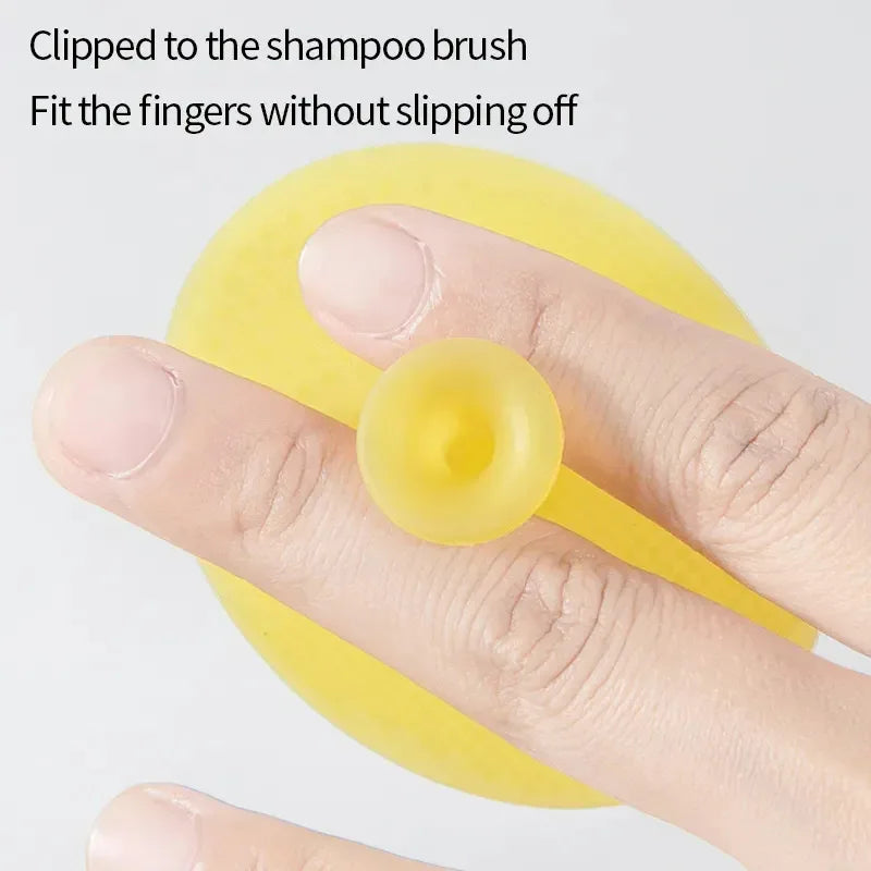 Soft Silicone Baby Bath Scalp Brush – Newborn Hair Care