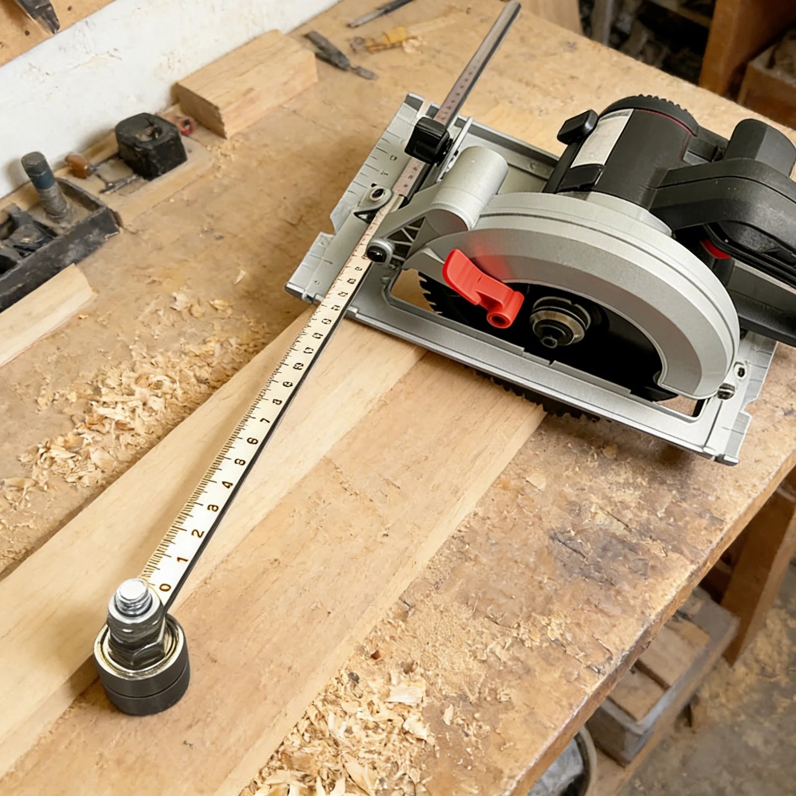 Positioning Calipers Universal Cutting Circular Saw Guide Rail Four