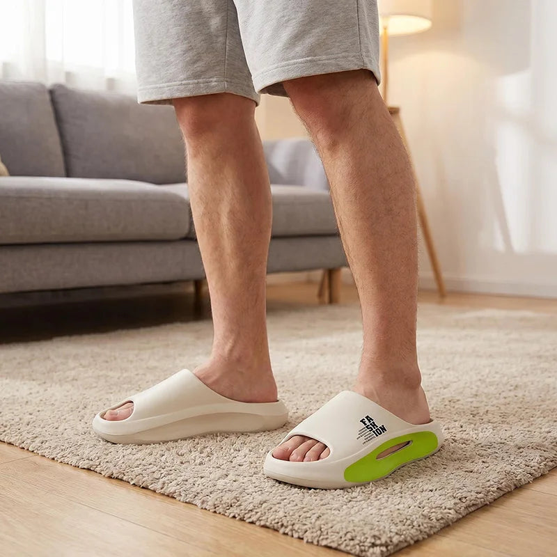 Summer Men's Sports Slippers Indoor Outdoor Sandals Beach Thick Sole
