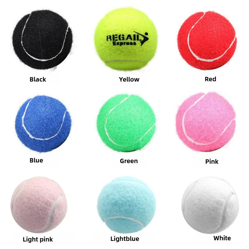 Yoga Fitness Shaping Tennis Campus Training Competition Specialized High Elasticity Rubber Tennis Ball for Training Competition Zpaxo