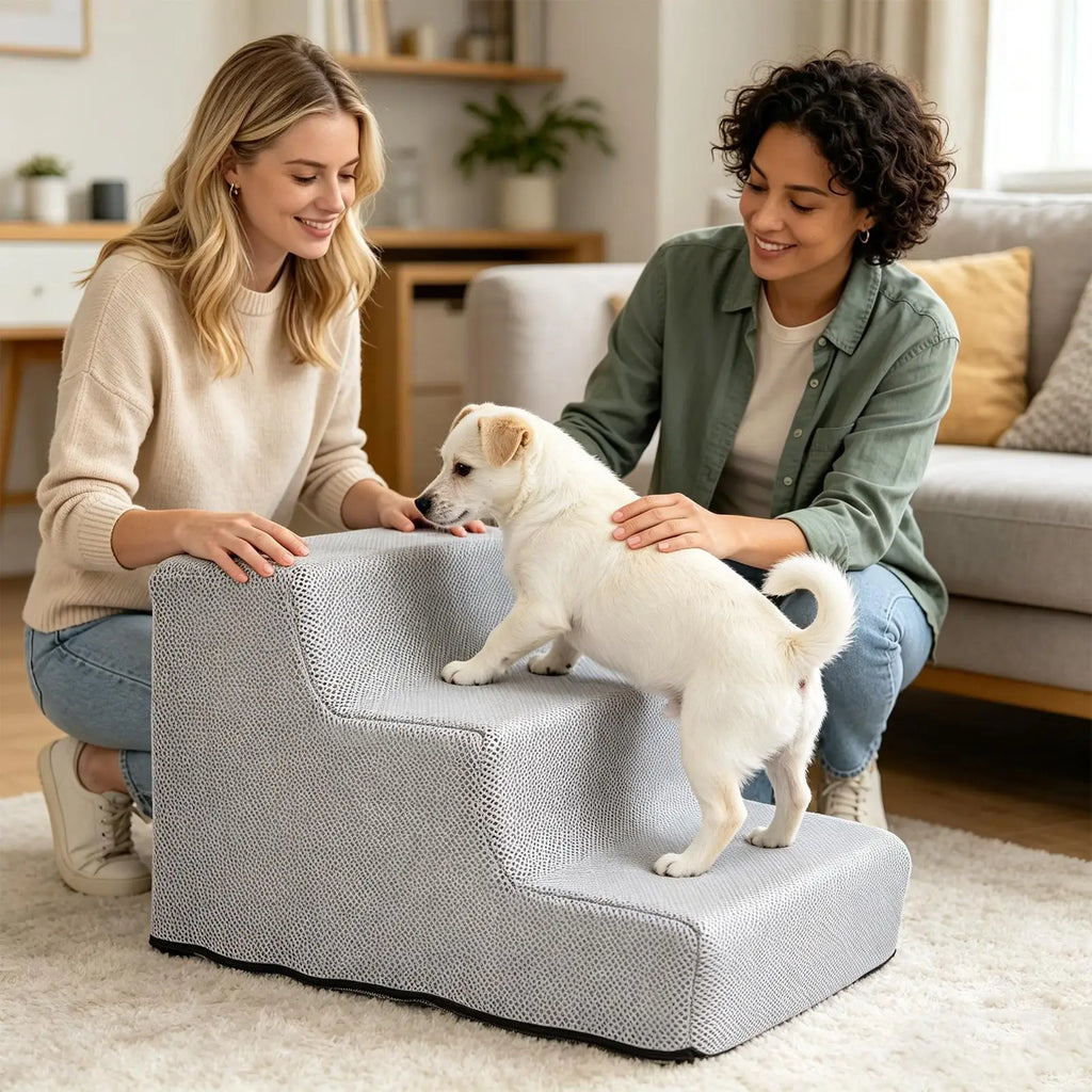 Dog Stairs Washable Puppy Ladder Automotive Cat Steps Pet Parents