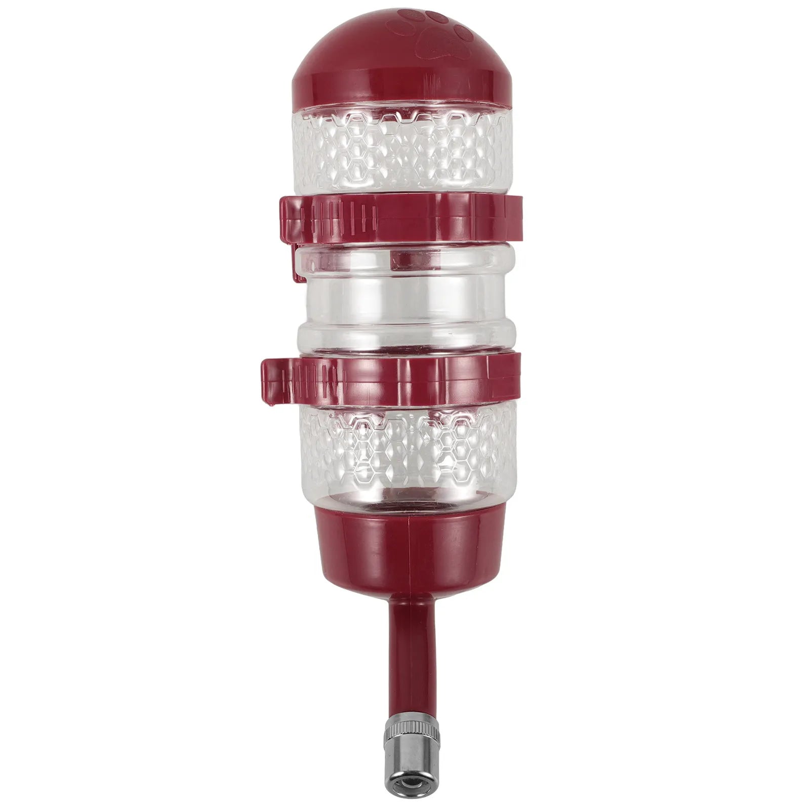 Hanging Pet Water Dispenser Dog Cat Cage Automatic Gravity Feed