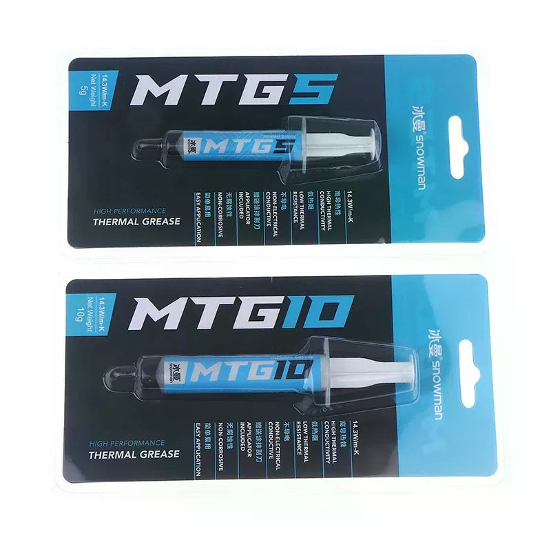 Syringe MTG5 MTG10 Thermal Conductive Grease Paste 14 3W Mk Desktop Zpaxo