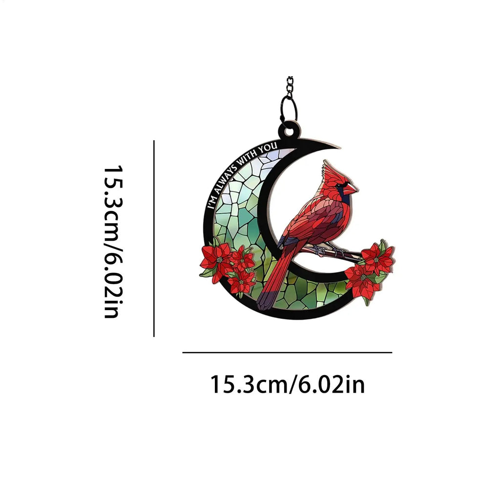 Bird Suncatcher Window Acrylic 2d Flat Pendant Sun Catcher Home