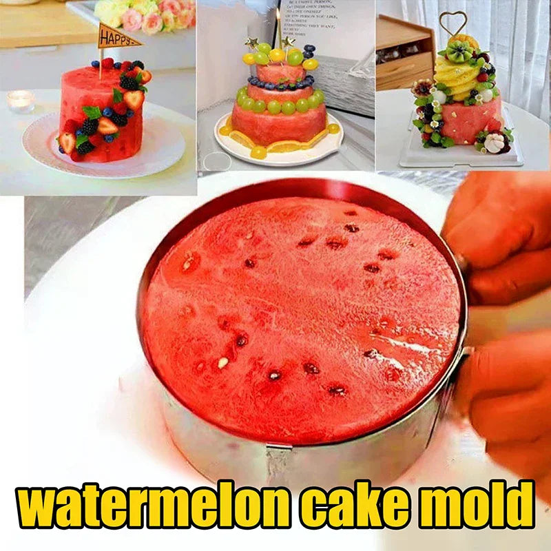 Reusable Baking Tool 6-8cm Adjustable Telescopic Mousse Ring Circle Mold Rustproof With Scale Round Cake Rings Stainless Steel Zpaxo