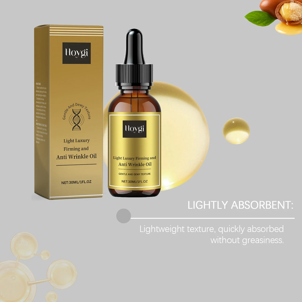 Firming Facial Care Oil Lifting Anti Wrinkle Lightens Lines Tightens Skin Nourishing Smoothing Soften Brightening Face Serum Zpaxo