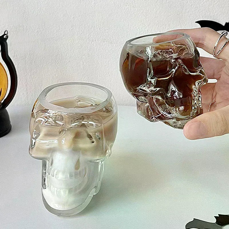 Transparent Crystal Coffee Juice Mug Drinking Bar Club Whiskey Wine Zpaxo
