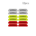 Reflective Car Door Safety Warning Stickers – 4 to 16 Pack