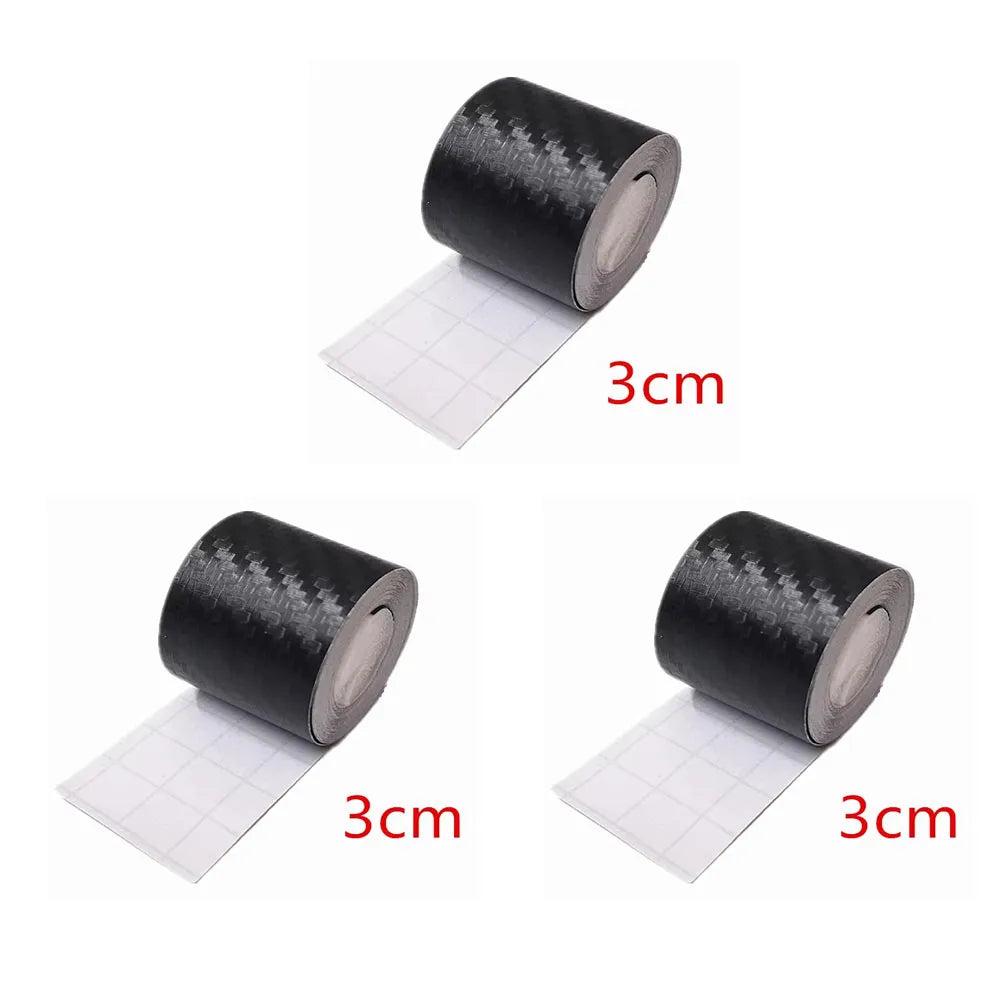 Carbon Fiber Car Protection Tape – Door Sill, Bumper & Mirror