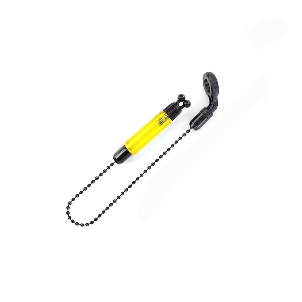 HIRISI Carp Fishing Soft Chain Swinging Device Durable Hanger Swinger Fish Tools Accessories Fishing Pliers Bite Signal Alarm Zpaxo B2024-Yellow