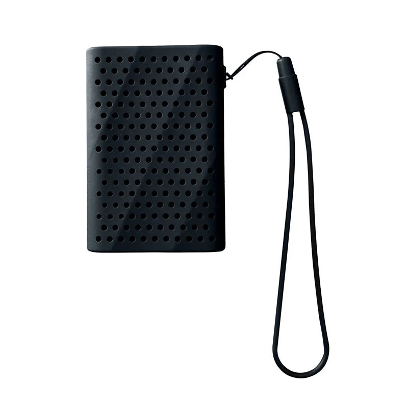 Portable SSD PSSD Sleeve Skin Hard Disk Drive Protective Cover Zpaxo black
