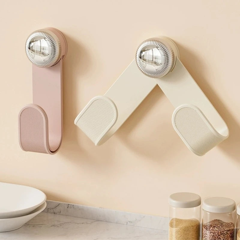 Suction Cup Pot Lid & Cutting Board Wall Rack – No-Drill Kitchen Storage Rack Zpaxo