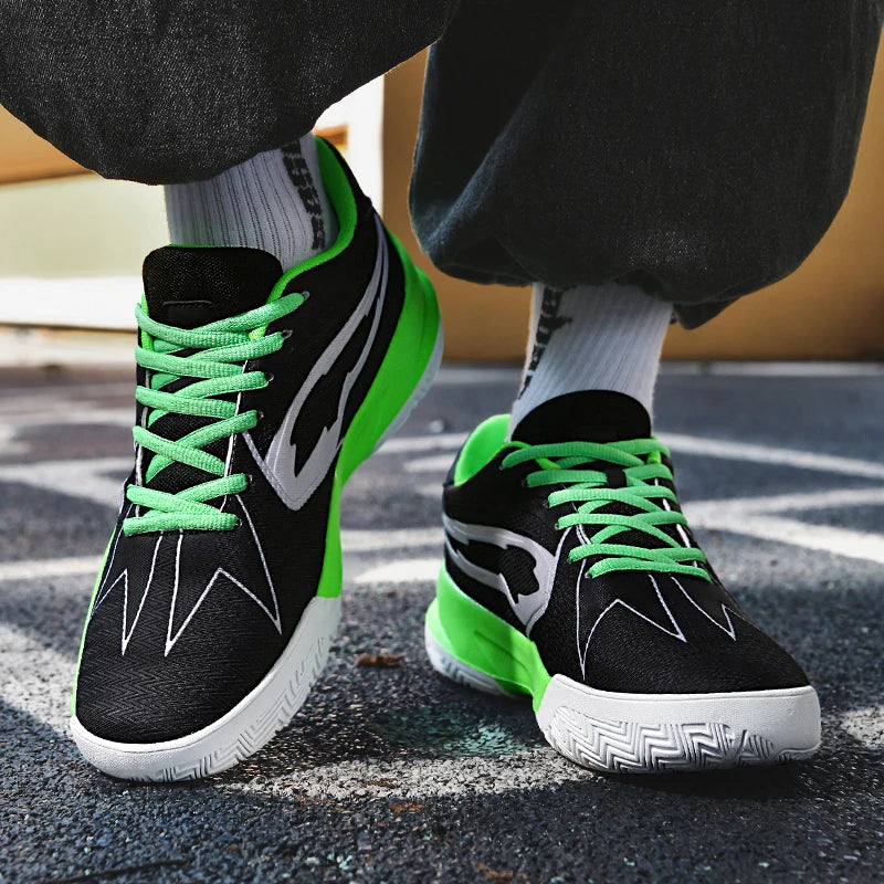 Men's Basketball Shoes Breathable Cushioning Non-slip Wearable Runing