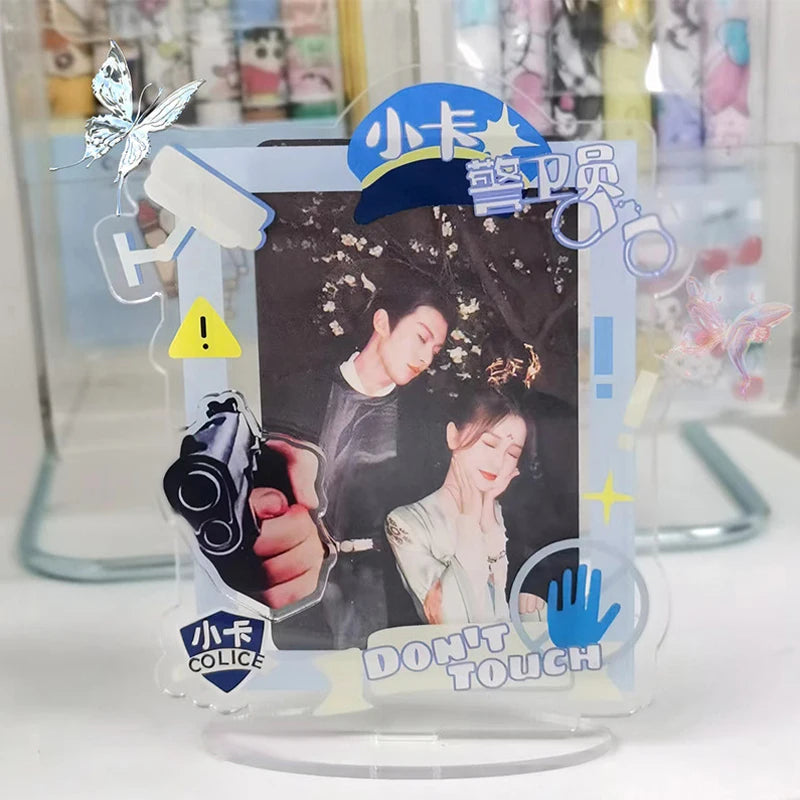 Kawaii Kpop Photocard Holder Idol Photo Card Display Small Protective