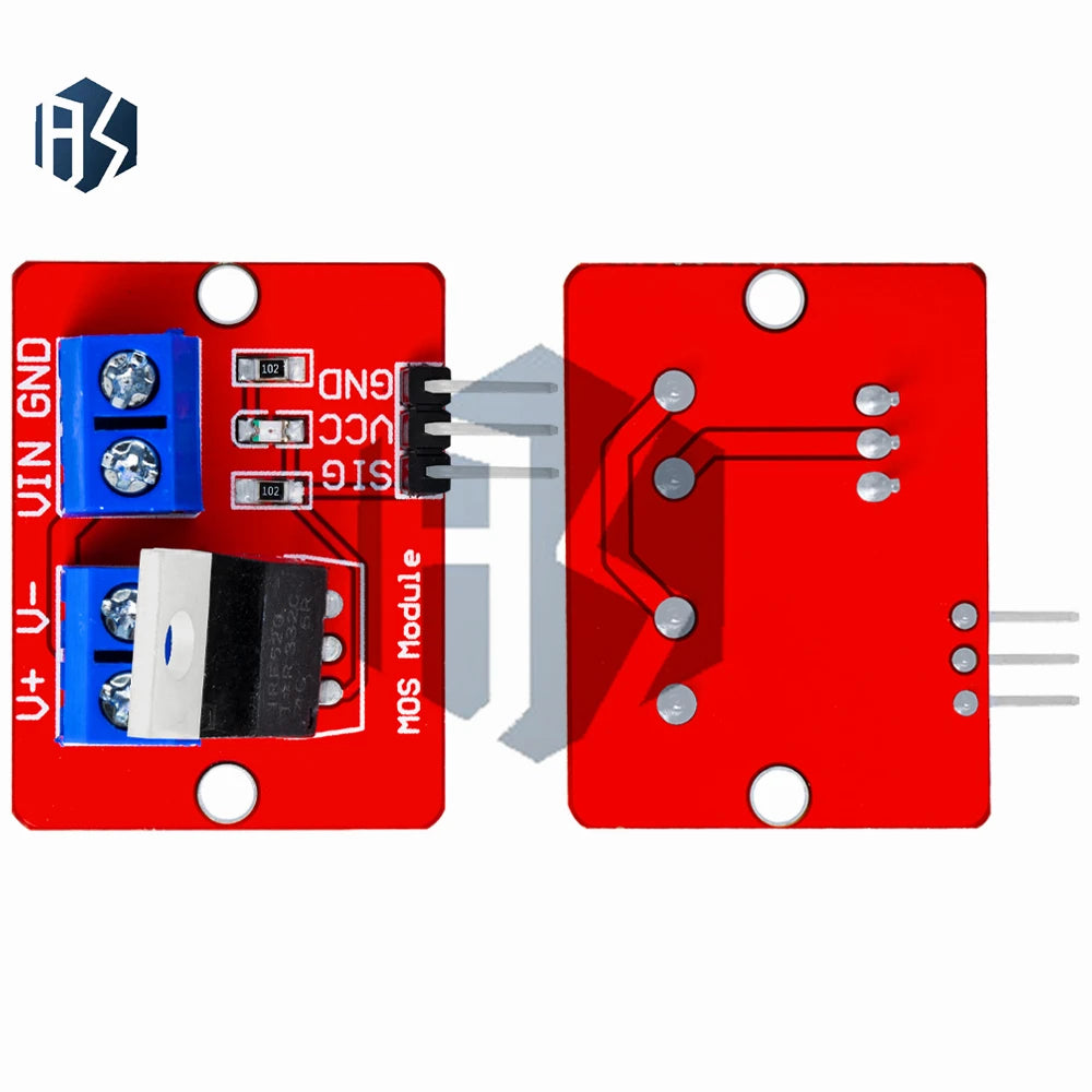 0-24V Mosfet Button IRF520 MOS Driver Module Arduino MCU ARM Zpaxo