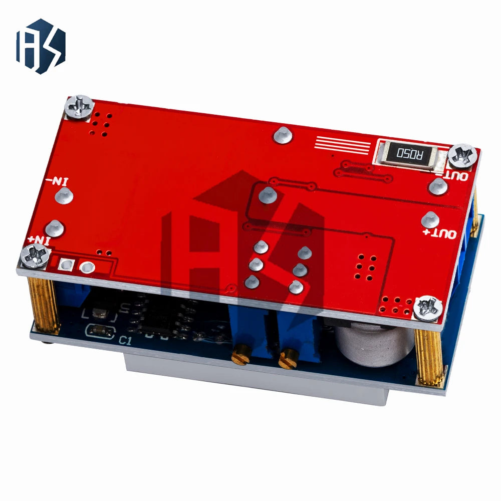 1PC XL4015 5A CC CV Buck Module, Adjustable Step-Down Power Board with LED Display for Power Supply and LED Driving Zpaxo