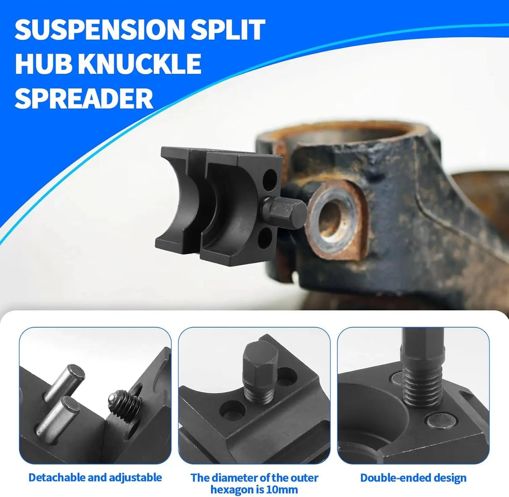 Universal Suspension Strut Split Hub Steering Knuckle Spreader Tool
