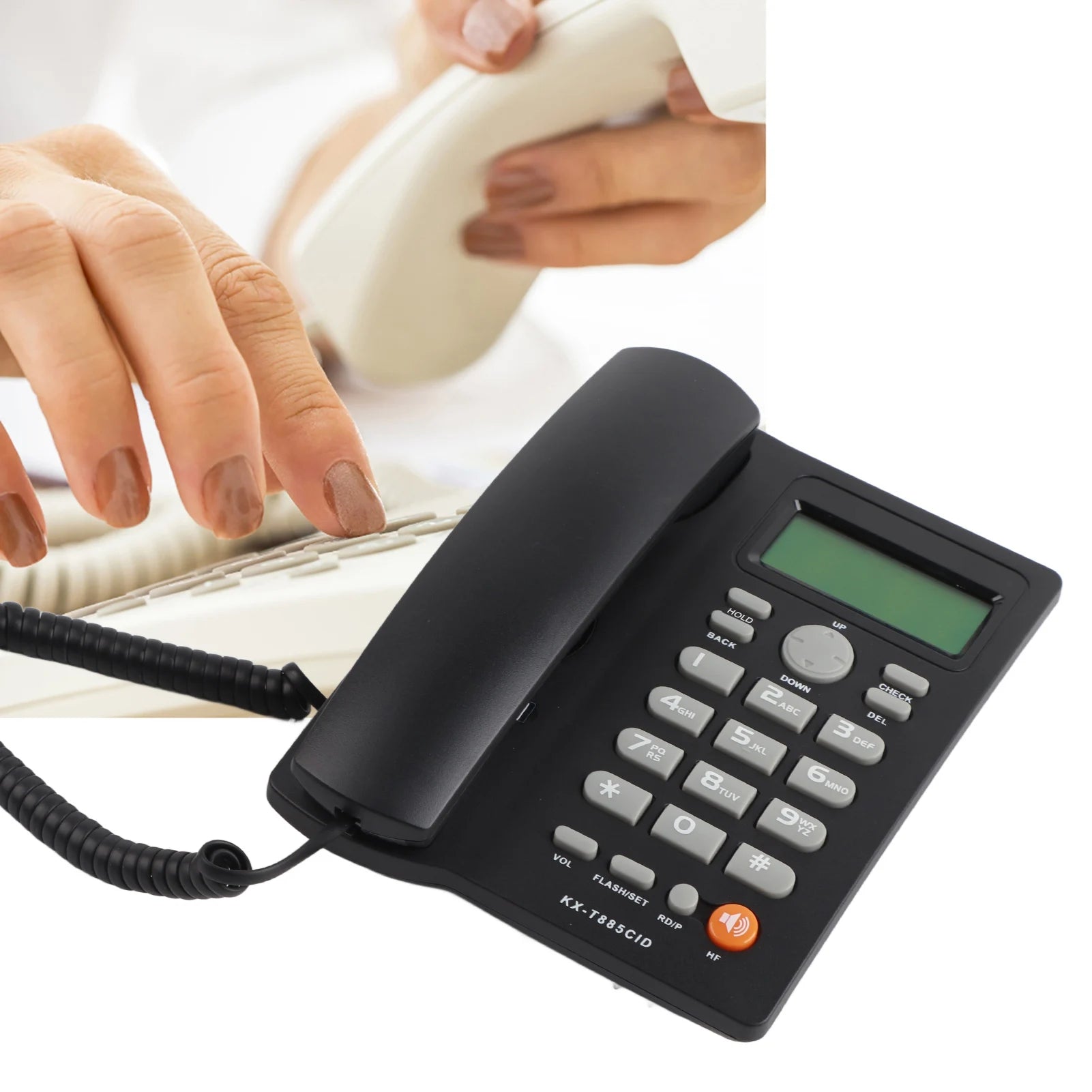 Caller ID Telephone Handsfree Calling Home Hotel Landline Phone