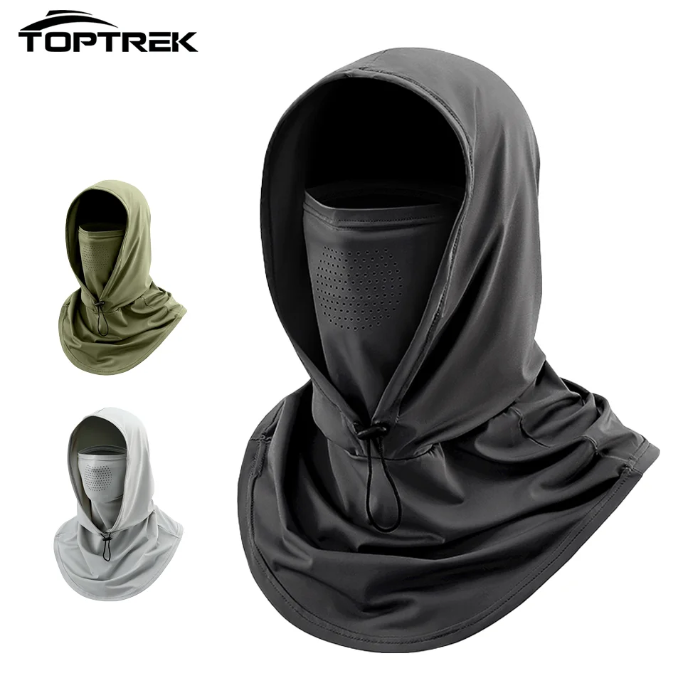 Full Face Mask Sun Protection Windproof Hat Motorcycle Riding Sports Cap Neck Protect Outdoor Sunscreen Breathable Fishing Mask Zpaxo