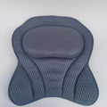 Bath Pillow Bathtub Pillow, Luxury Bath Pillows for Tub Neck and Back Support, Bath Tub Pillow Headrest with Soft 4D Mesh Zpaxo Grey A