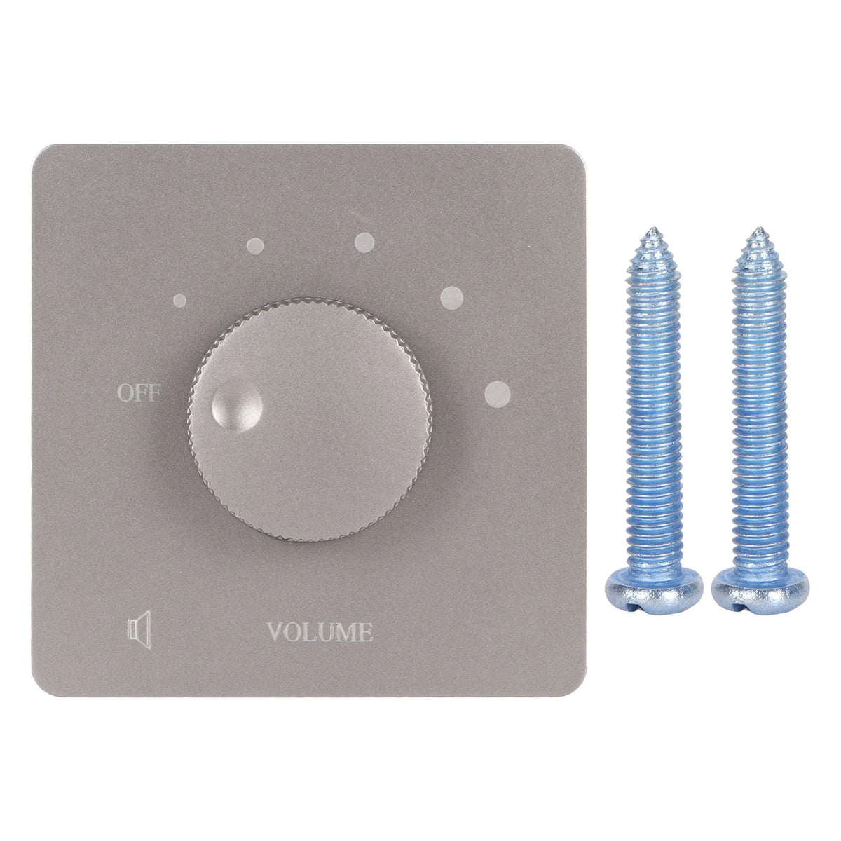 50 Volume Control 50W Professional Safety 5 Gears Tuning Knob Zpaxo GRAY