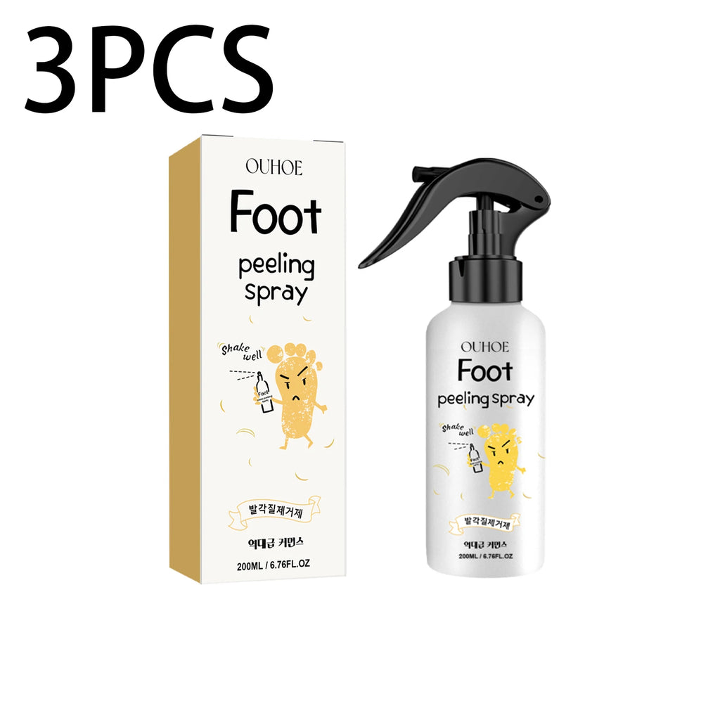 Foot Callus Remover Spray Quickly Soften Calluses Exfoliation Dry Zpaxo 600ml boxed