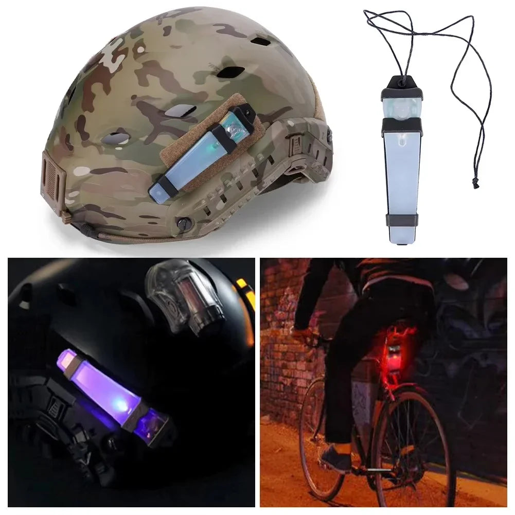 FMA Helmet Safety Flashing Light IR Strobe Waterproof Outdoor Zpaxo