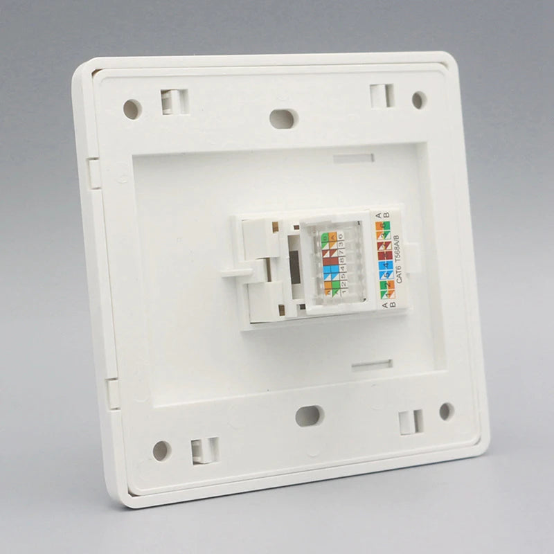 86 Network Ethernet LAN Gigabit RJ45 Cat6 Outlet Socket Keystone Zpaxo
