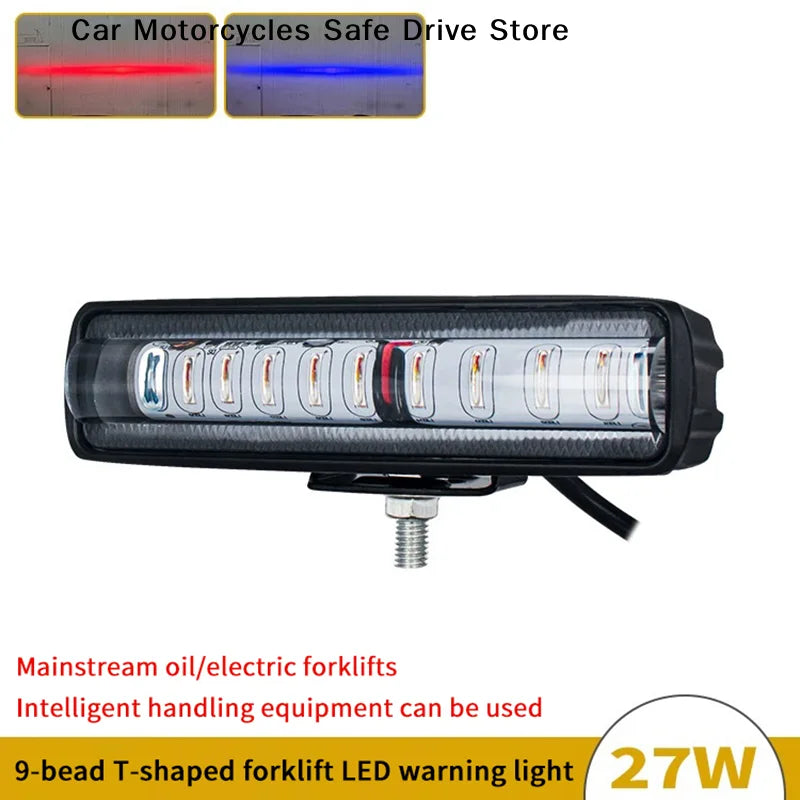 12V-80V LED Forklift Warning Light Red Blue Line Safety Zone Working