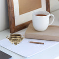 Creative Brass Incense Burner Home Censer Holder Desktop Ornament