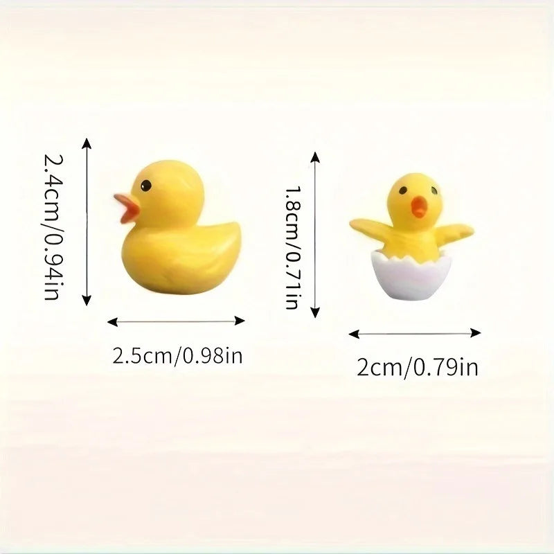 Cute Rubber Duck Car Decor Design Dashboard Ornament Interior
