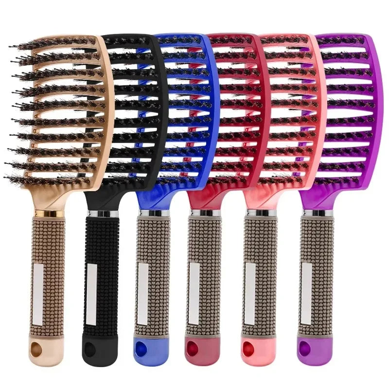 Anti-Static Detangling Hair Brush – Wet & Dry Massage Comb Detangling Hair Brush Zpaxo